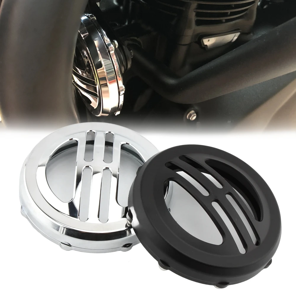 

Horn Cover Universal Decorative Cover for Triumph Bonneville Bobber T120 T100 Street twin