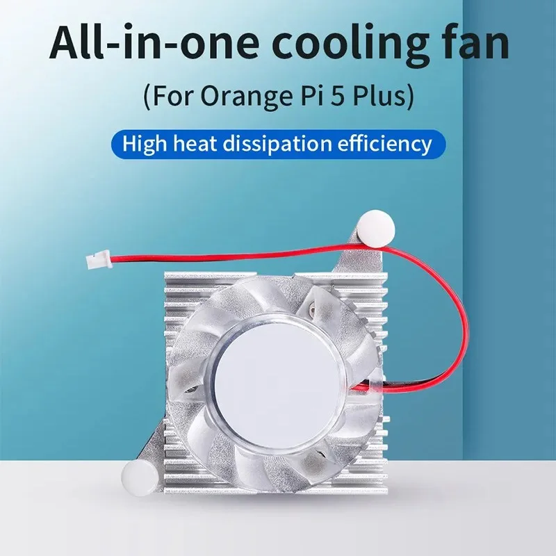 Orange Pi 5 Plus Cooling Fan High Heat Dissipation Efficiency Heat Sink for Orange Pi 5 Plus