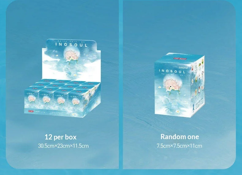 Authentische POP MART inosoul Rainy Day Fantasy Series Blind Box, niedliche Puppenfigur, Dekoration für Zuhause und Schreibtisch, Sammlerstück, mysteriöses Geschenk – Detail 17