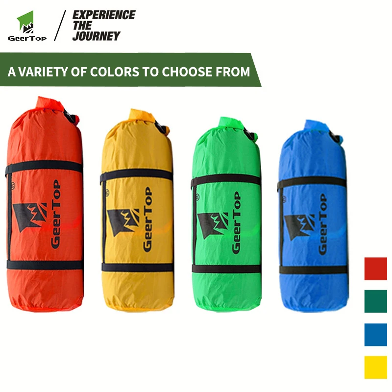 

Waterproof Tents Storage Bags Portable Round-bottom Drawstring Bag Large Capacity Outdoor Camping Tent Storage Bags