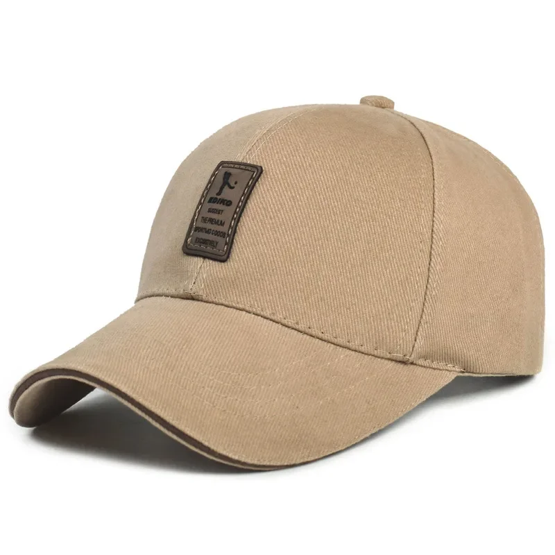 Gorra de béisbol con bordado de insignia para hombre y mujer, gorro de algodón ajustable, informal, de alta calidad, para primavera, 2023