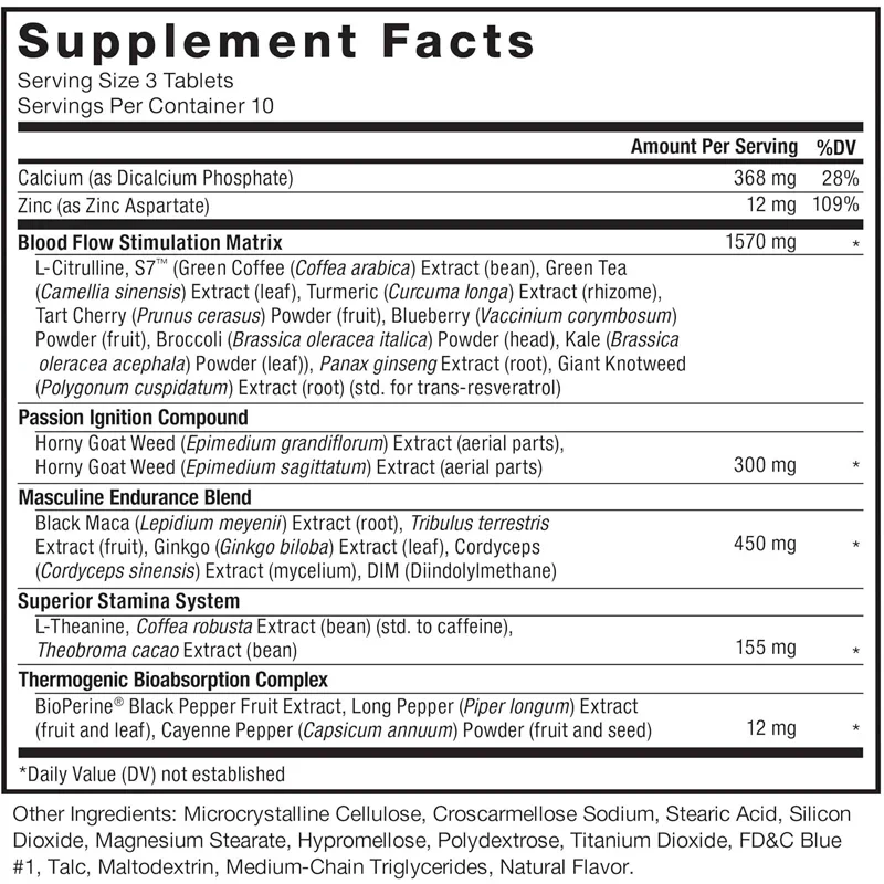 Force Factor Score XXL Nitric Oxide Supplement with L-Citrulline Maca and Tribulus To Help Build Muscle and Increase Endurance