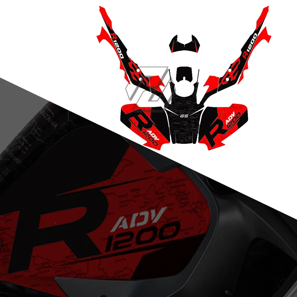 

Motorcycle Decals Decoration Case for BMW R1200GS Adventure R1200 ADV 2014-2017