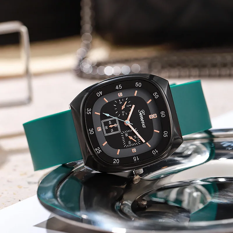 Women's Watches Ultrathin Silicone Ladies Watch Bracelet Large Dial Korean Style Female Students Fashion Quartz Wristwatch Reloj