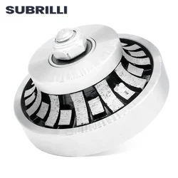 SUBRILLI Diamond Profile Wheel B10 Sintering Segmented Demi Bullnose Type For Stone Granite Marble Edge Hand Router Bit M14