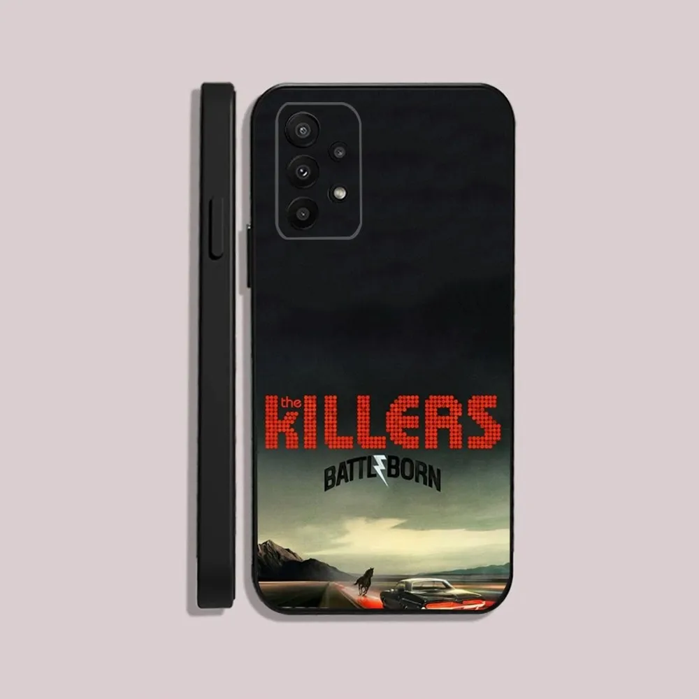 Band The Killers  Phone Case For Samsung S24,23,22,30,21,10,9,Ultra,Plus,Lite,FE,5G Black Soft Case