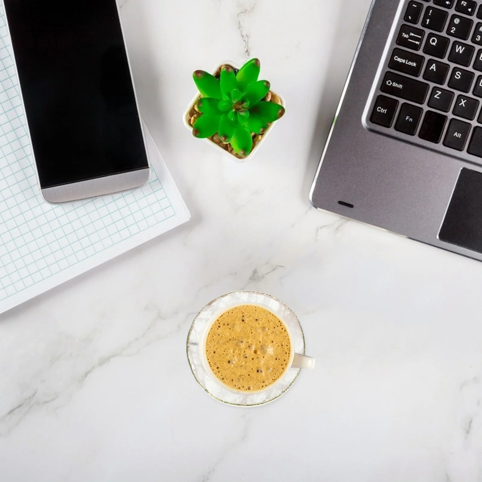 

Natural Crystal Cup Coaster Table Mat Smooth Round Drink Pad for Home Office Decor Premium Pink Agate Placemat Insulated Mug