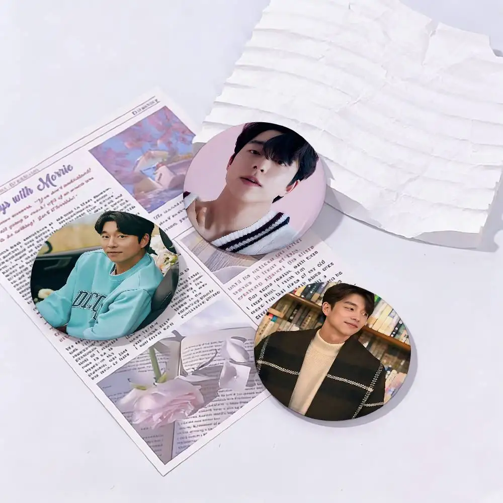 Gong Y-Yoo Badges Creative Tinplate Soft Button Pins Animal Icon Brooch Lapel Backpack Badge Accessories Pin A