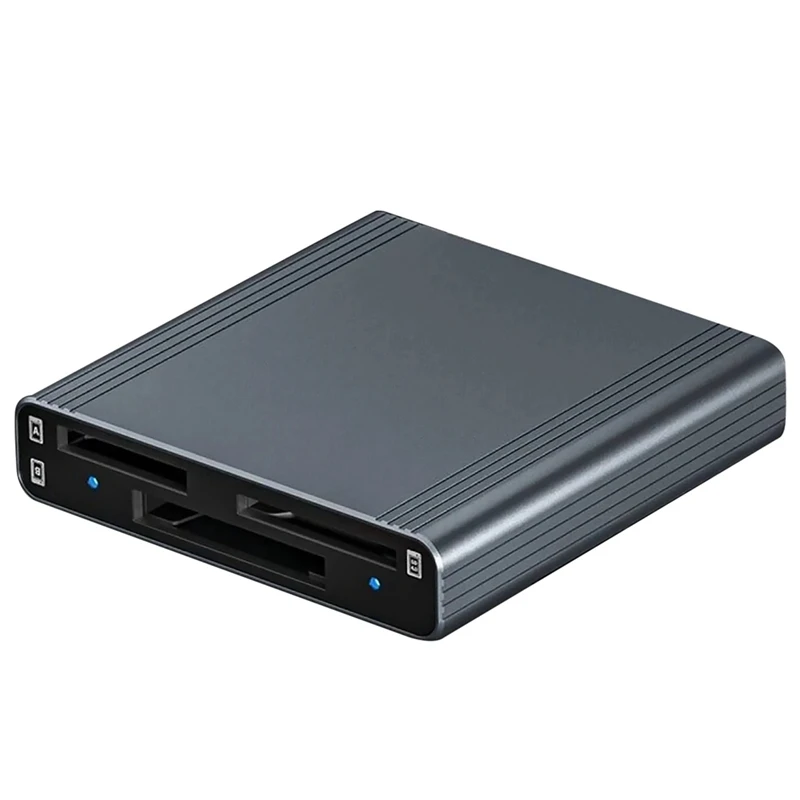 

AU61-Кардридер для Cfexpress Type A + Type B + SD-карта памяти 3-в-1 Высокоскоростная передача данных 10 Гбит/с USB 3.1 Gen 2
