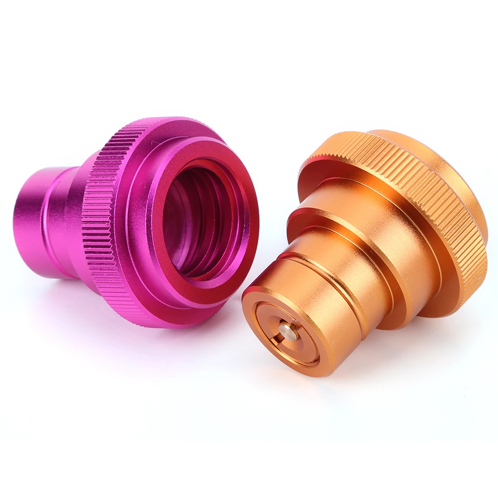 อะแดปเตอร์ CO2 แบบเร็ว ทองเหลือง สำหรับเชื่อมต่อถัง CO2 แบบเร็ว สำหรับเครื่องทำโซดา DUO Terra