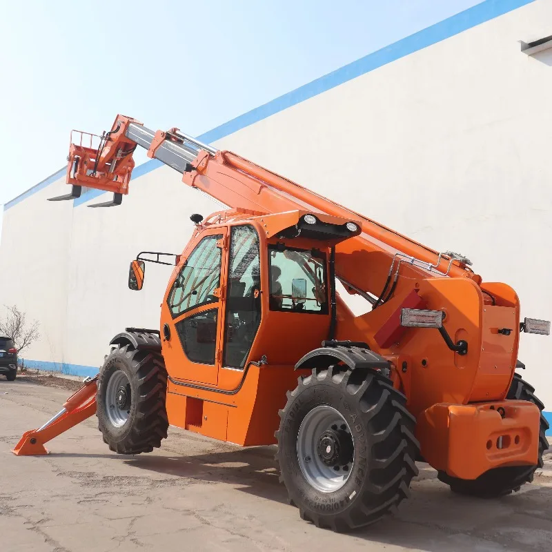 12m 14m 18m Telescopic Handler Mini Rough Terrain Forklift 3ton 3.5ton Telehandler Telescopic diesel Forklift