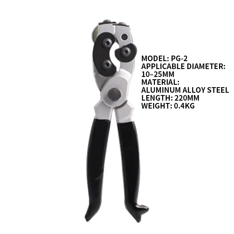 Manual Wire Stripper Strips Multi-Strand Cables Quickly Cuts Steel Cables and Cables with Insulation PG-3/PG-2