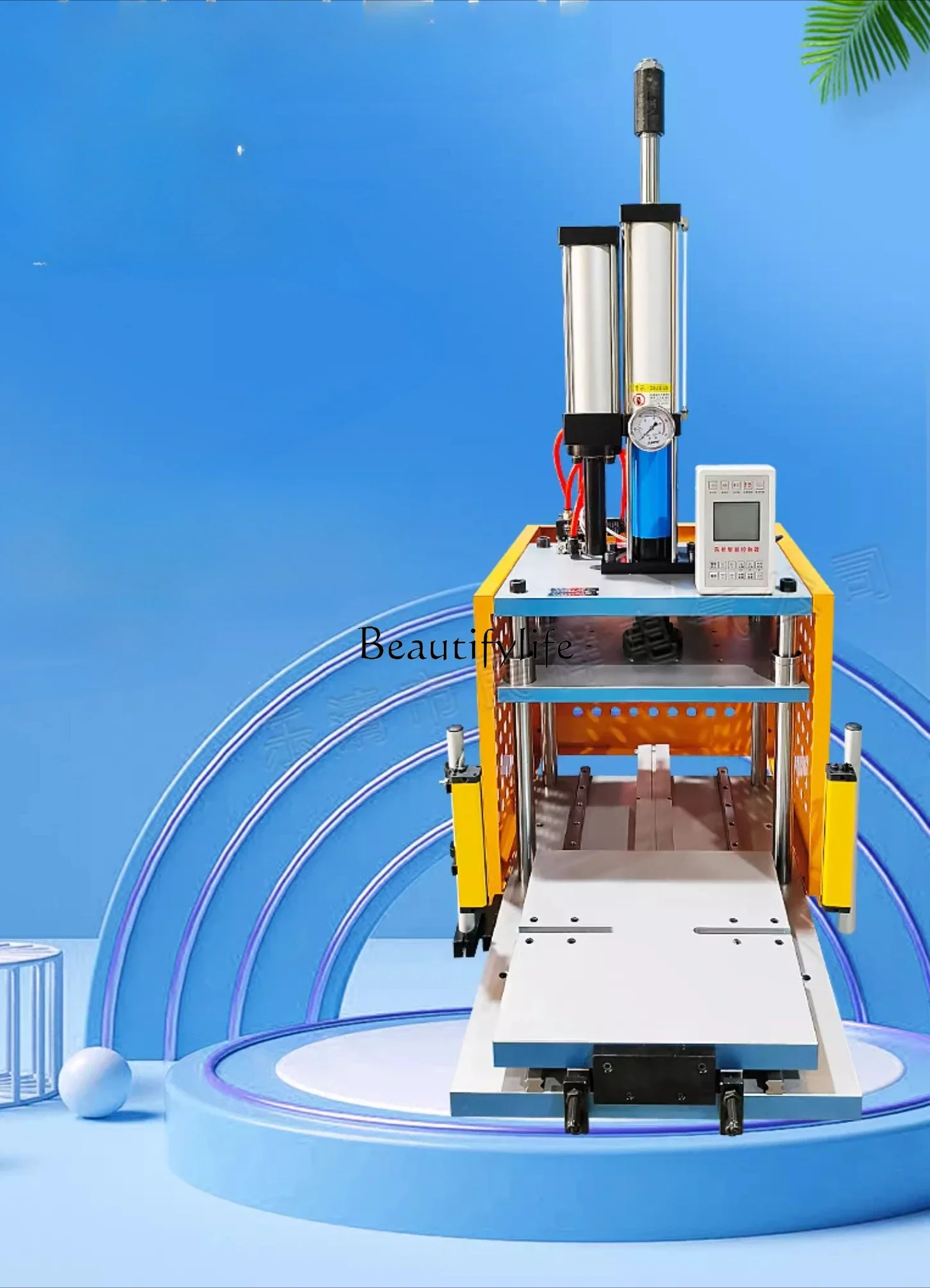 

FG34Pneumatic riveting machine, stamping machine, push plate, automatic feeding, rivet punching press machine