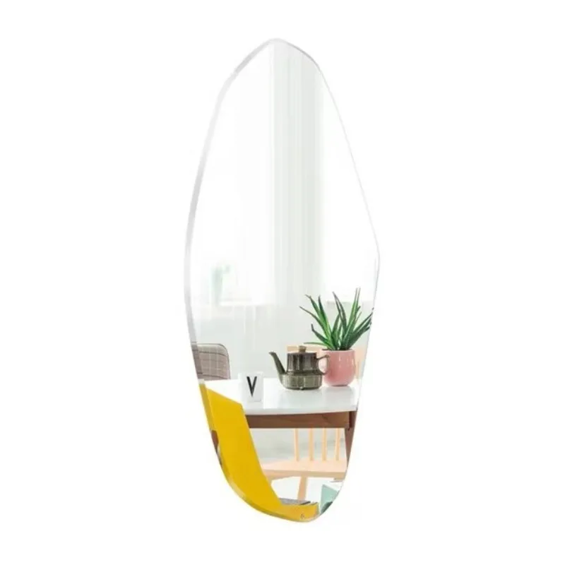 

Nordic dressing designer full body special-shaped personalized fitting mirror entrance simple and creative