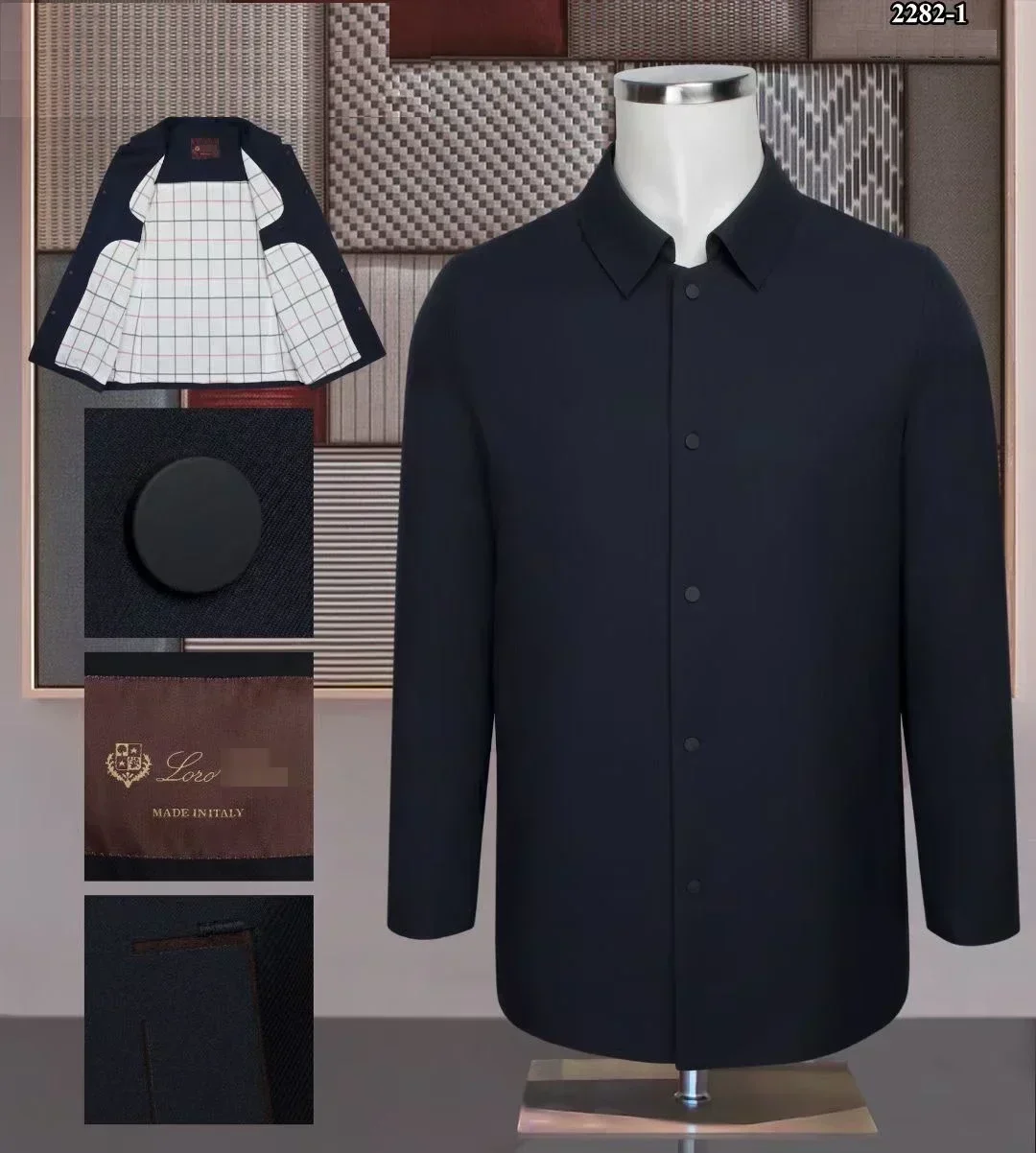 

Мужская куртка с длинным рукавом, на пуговицах, в деловом стиле