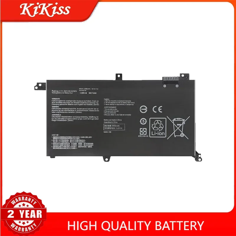 Сменный аккумулятор B31N1732 на 3653 мАч для ноутбука Asus Vivobook S2 S4300U S4300F S14 S430 X430UA X430UF Mars15 Mars 15vx60g