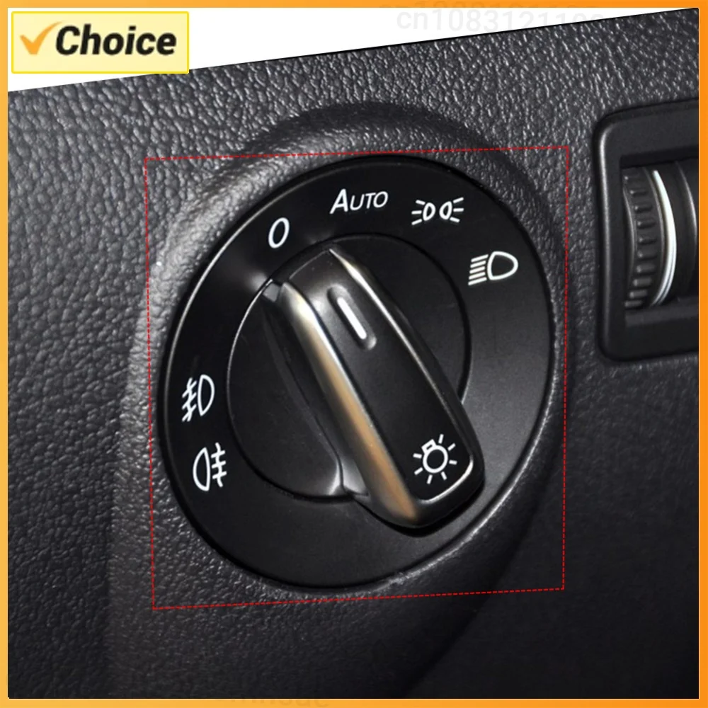 Car Headlight Control Switch Auto Accessories for for VW Golf 2004-2013 MK5 MK6 Car Head Lamp Control Switch Sensor Module