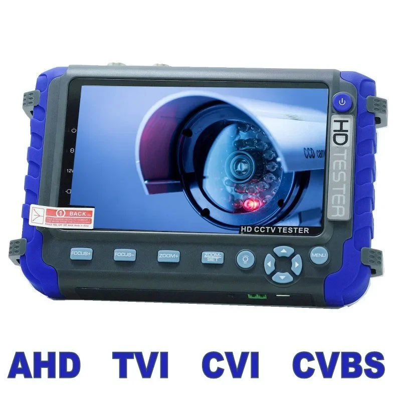 IV8C 5 Zoll 4 In 1 CCTV Kamera Tester 8MP AHD/TVI/CVI/HD Koaxial HD Unterstützung video Monitor Analog Video Test mit PTZ Controller