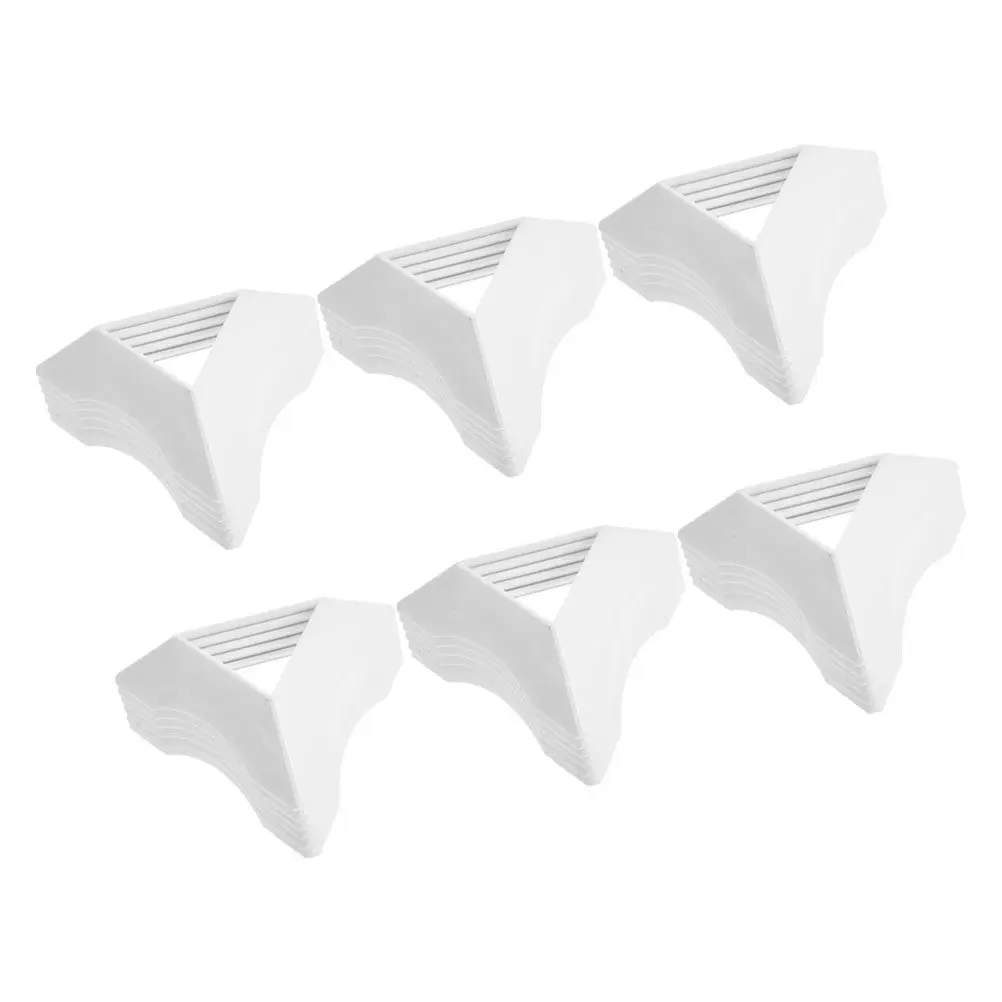 30Pcs Plastic Cube Tripod Stand Transparent Puzzle Cube Base Holder for Secure Display Photography Organization and Stylish