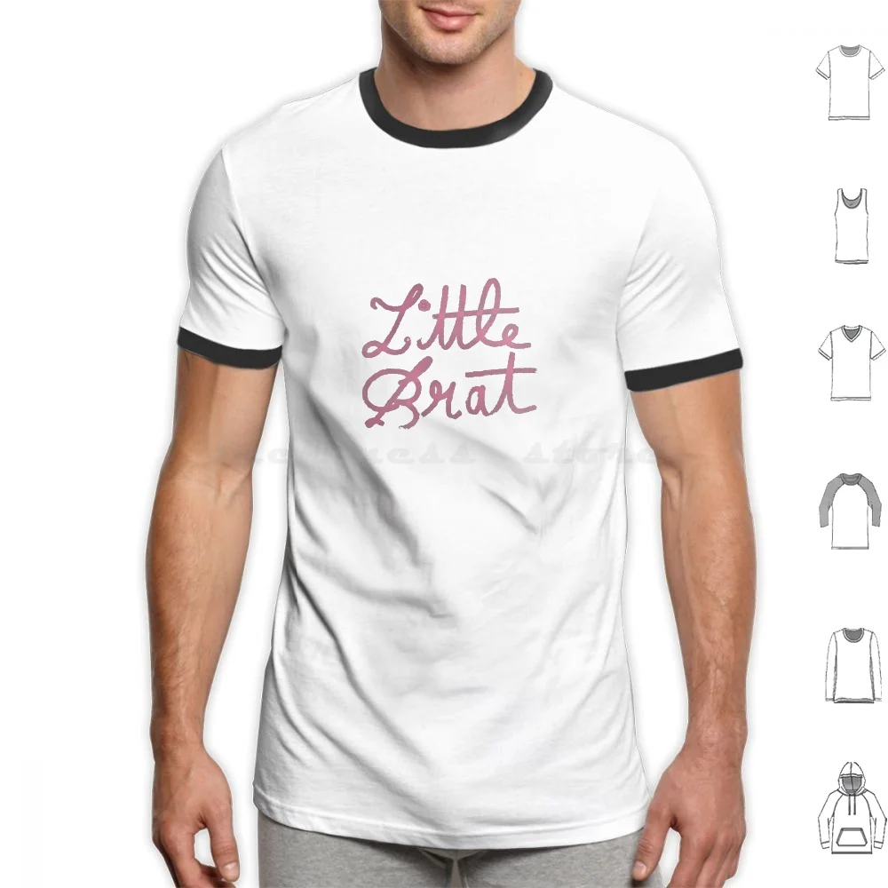 Little Brat T Shirt Cotton Men Women Diy Print Bdsm Femdom Male Dom Domination Age Play Brat Little Mommy And Little Little