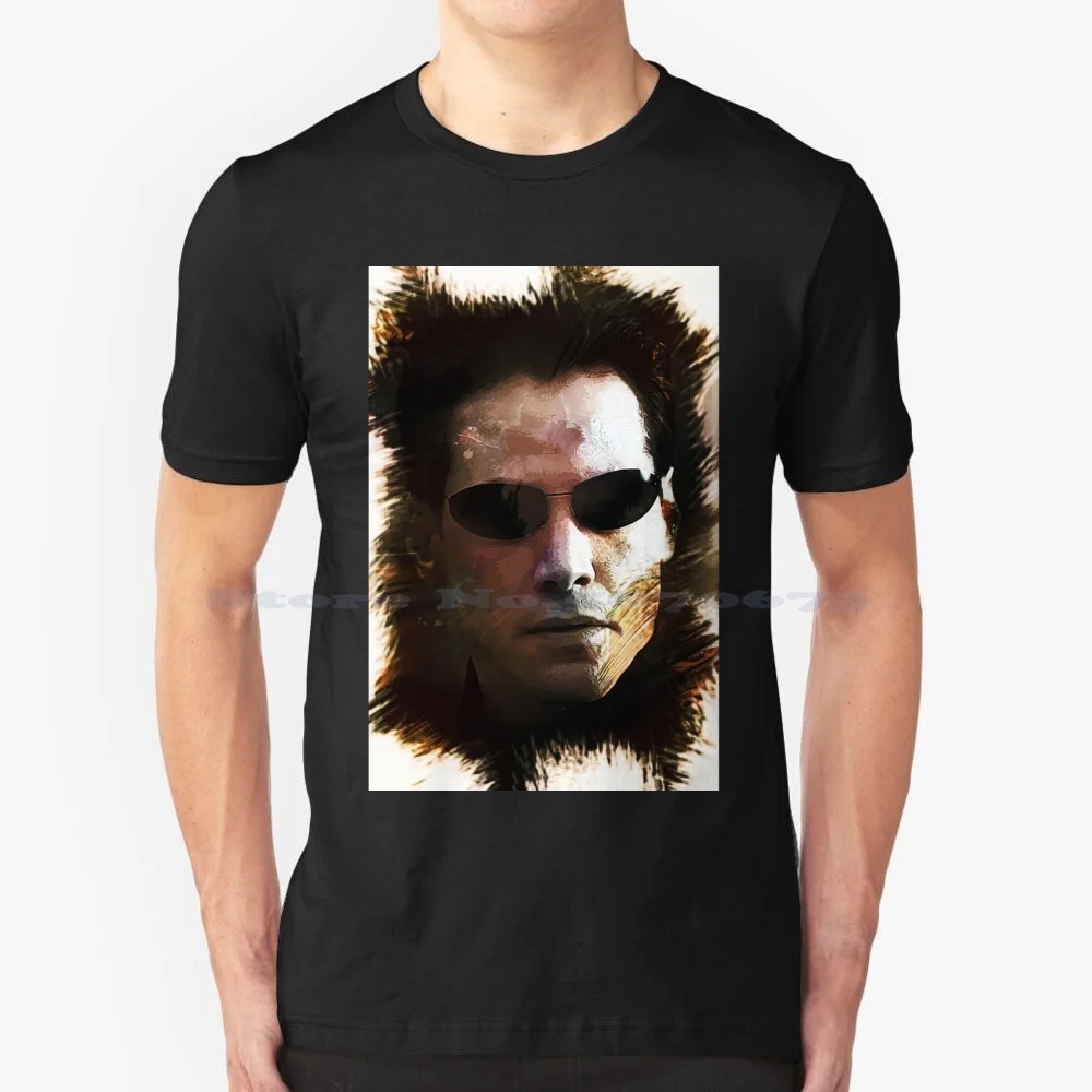 Neo-The Matrix [ Keanu Reeves ] T Shirt 100% Cotton Tee Films Videos Actor Actress Dvd Amc Moviestar Goodyear Theatre Good