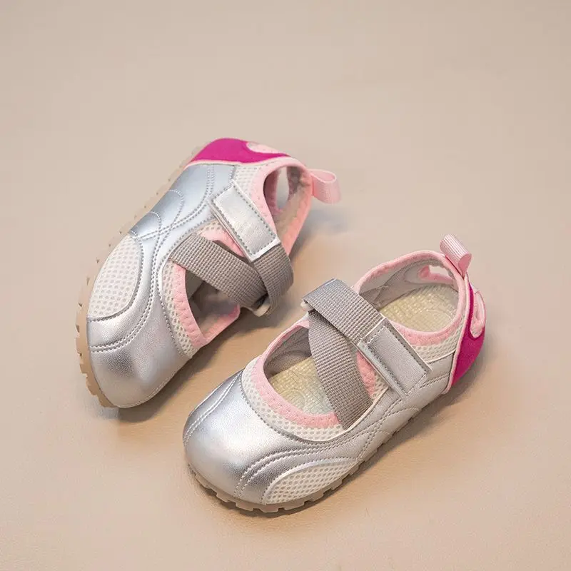 2026 Spring/Summer New Unisex Kids Puffy German Army Trainer Sneakers Non-Slip Breathable Mesh Sporty Trendy