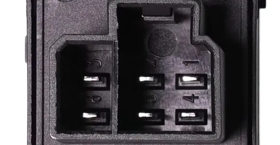 

​Window Switch 1994-2004 For Jeep Grand Cherokee Rear Black DS1187 5HB57DX9AA