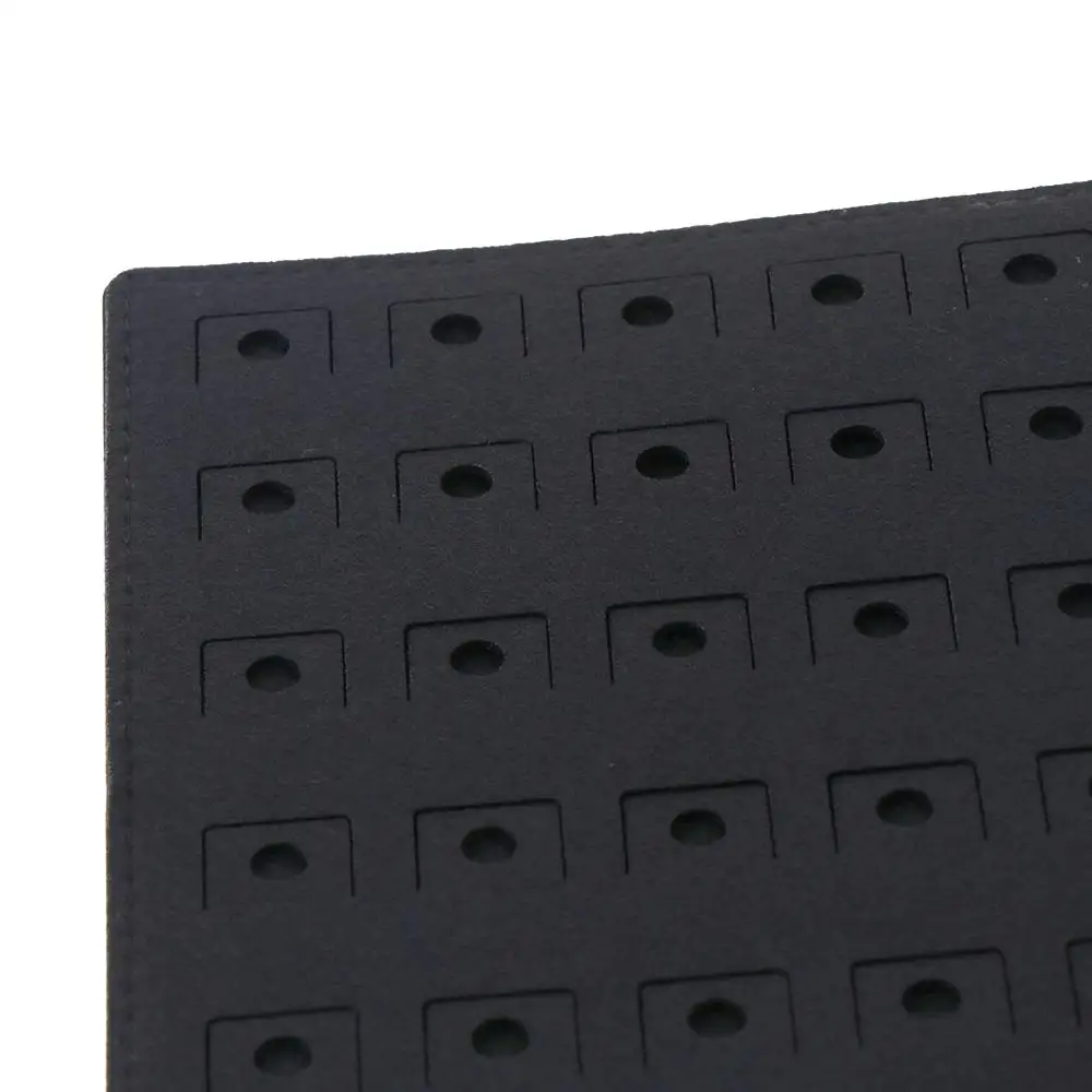 for Cleectors Black Pin Display Binder Felt Enamel Pin Display Book Shoe Charms Organizer
