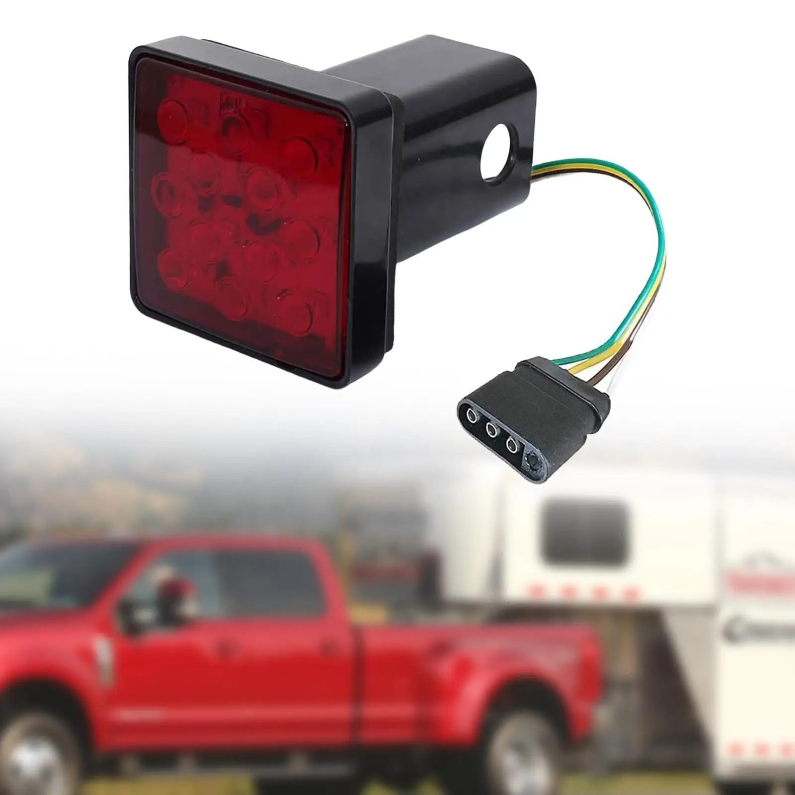 

Trailer LED Brake Taillight Accessory Replaces Spare Parts Portable Professional