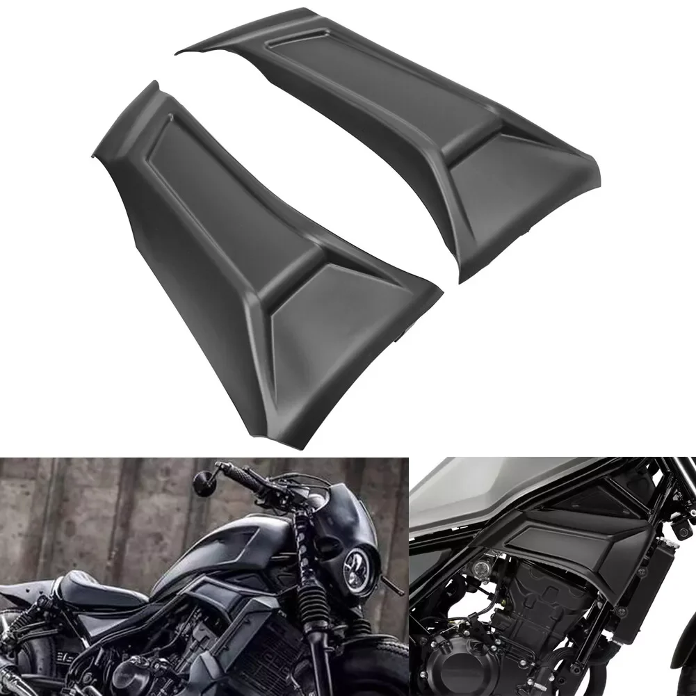 Motorcycle Engine Side Frame Fairing Case Cover For 2017-2022 Honda Rebel CMX 250 CMX300 CMX500 2018 2019 2020 2021