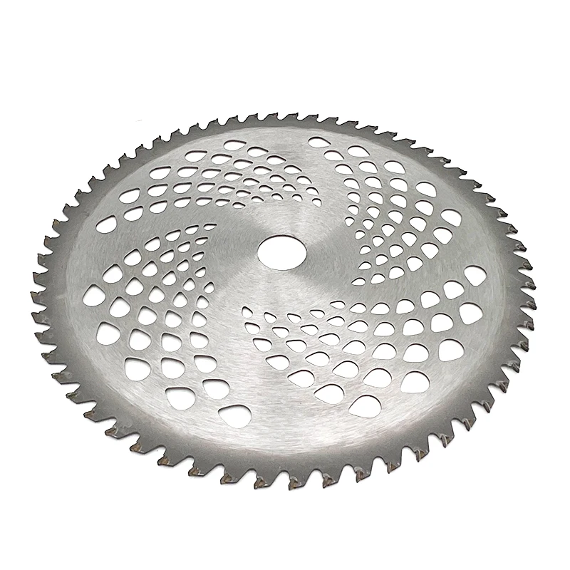 Garden Power Tool Accessories 60 Teeth Alloy Cutter Blade for Gasoline Brush Cutter