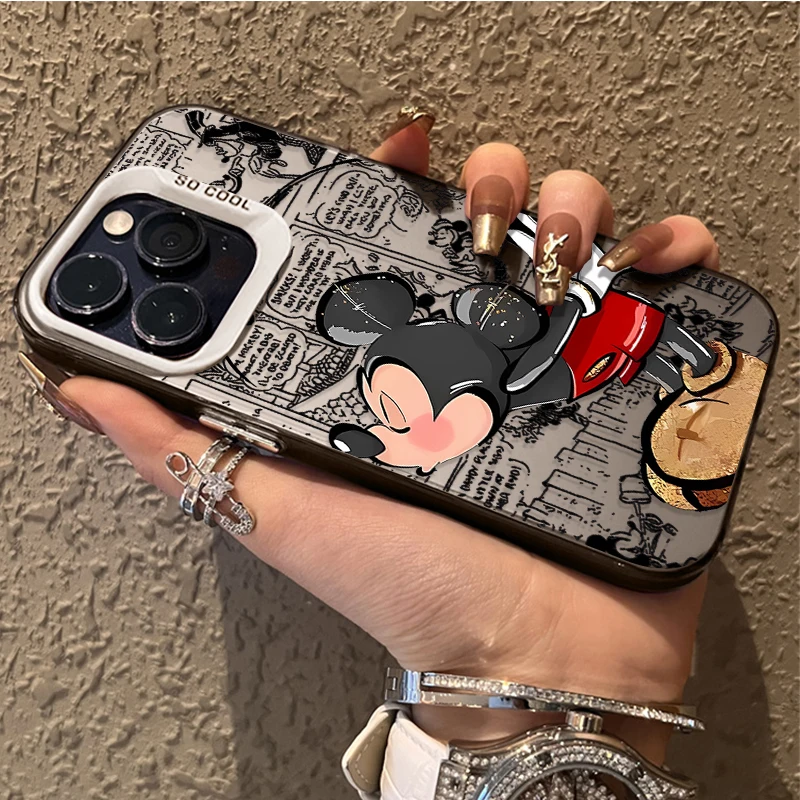 เคสดิสนีย์ลายมิกกี้มินนี่น่ารักสำหรับ Samsung Galaxy A33 A32 A34 A24 A14 A13 A23 A55 A15 A35 A25 A05 A05S 5G A54 A53 A52 A52S