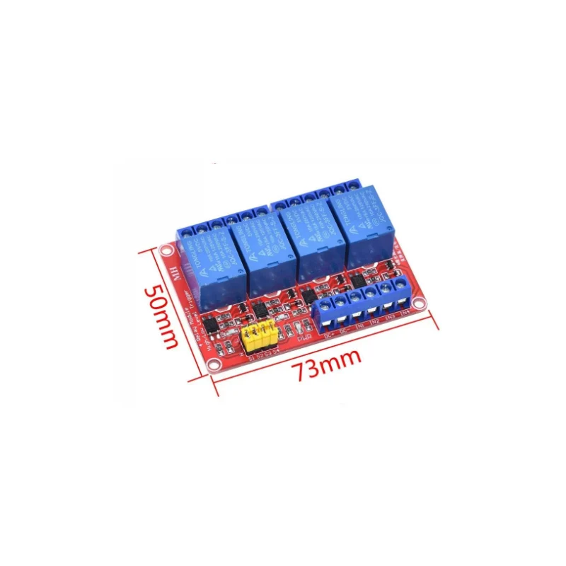 Moduł przekaźnikowy 1 2 4 6 8 kanałów, 5V 12V, płytka modułu przekaźnikowego z optoizolatorem, obsługa wyzwalania na wysokim i niskim poziomie, do Arduino. — zdjęcie produktu 6