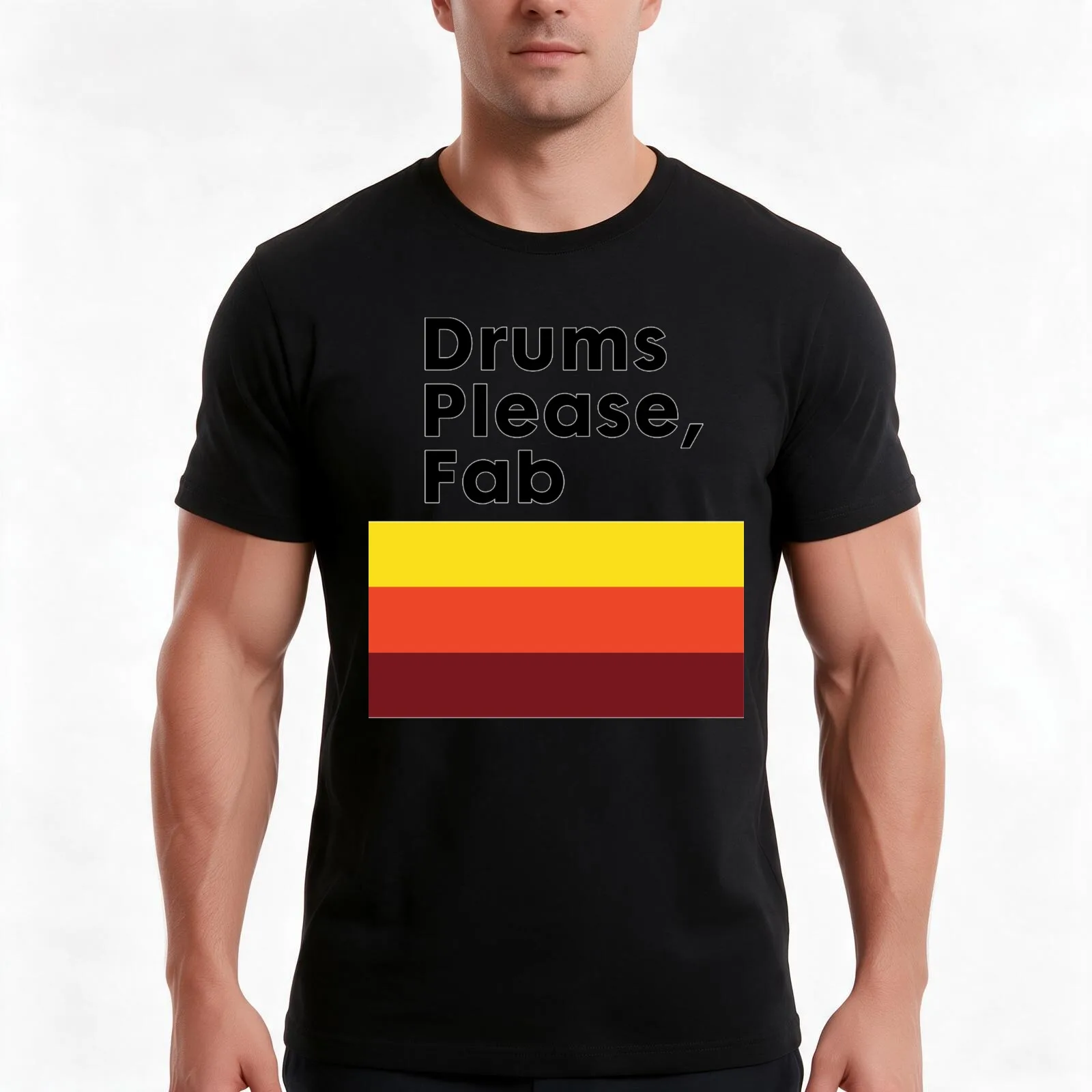 Drums please, Fab - The Strokes band designs, sticker, mug, T-Shirt, Summer Casual Cotton Tee, Oversized Streetwear Tops
