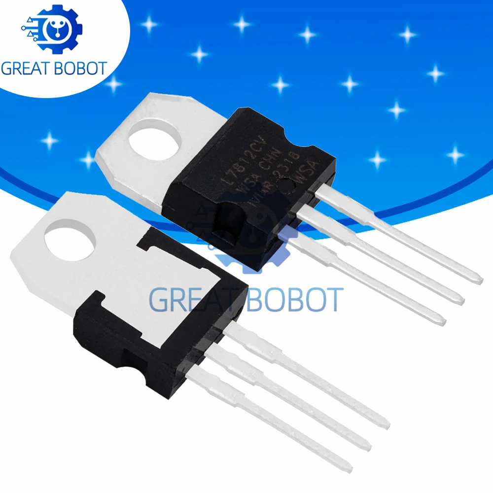 New Original 10-30PCS LM7812/KA7812/MC7812 Voltage Regulator - 12V Linear Regulator IC