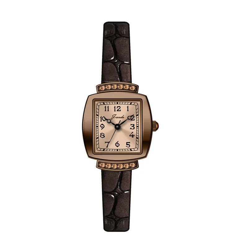 New luxury ladies watch automatic senior sense student retro waterproof quartz watch classic trend fashion
