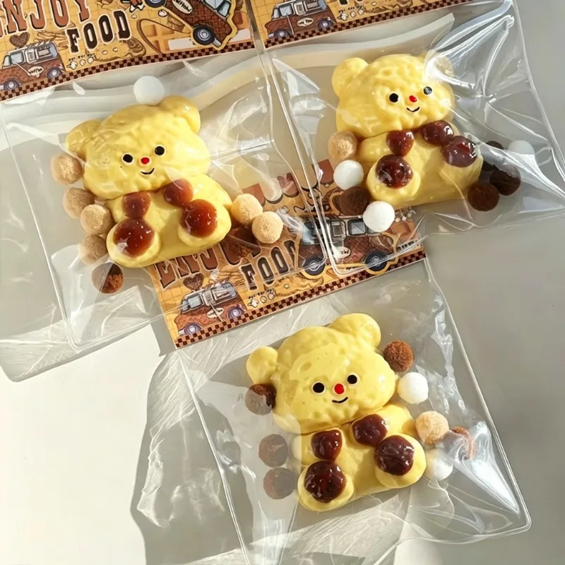 Hot Cute Butter Bear Squeeze Toy Antistress Toys for Adults Gifts Squish Antistress Foot Squishy Table Girls Toys