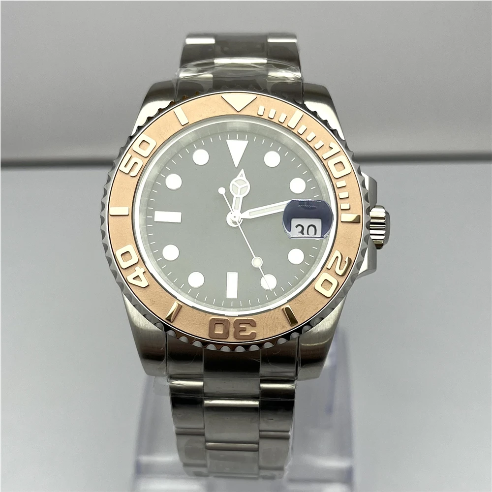 

40mm Men's Watch NH35 Miyota8215 ST1612 Automatic Movement Sapphire Glass Adjustable Length Strap Business Luxury Waterproof