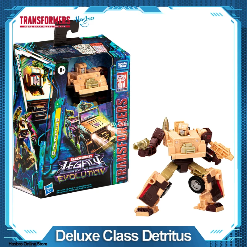 

Hasbro Transformers Legacy Evolution Deluxe Class Detritus Action Figures for Boys Girls Christmas Birthday Gift F7202