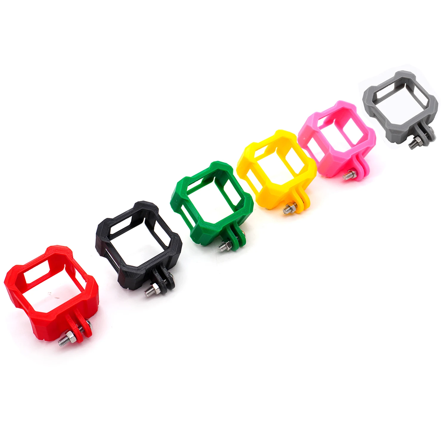 YSIDO Custodia protettiva per fotocamera in silicone Protezione antigraffio per action camera Protezione in silicone Parti protettive per parte DJI Action 2