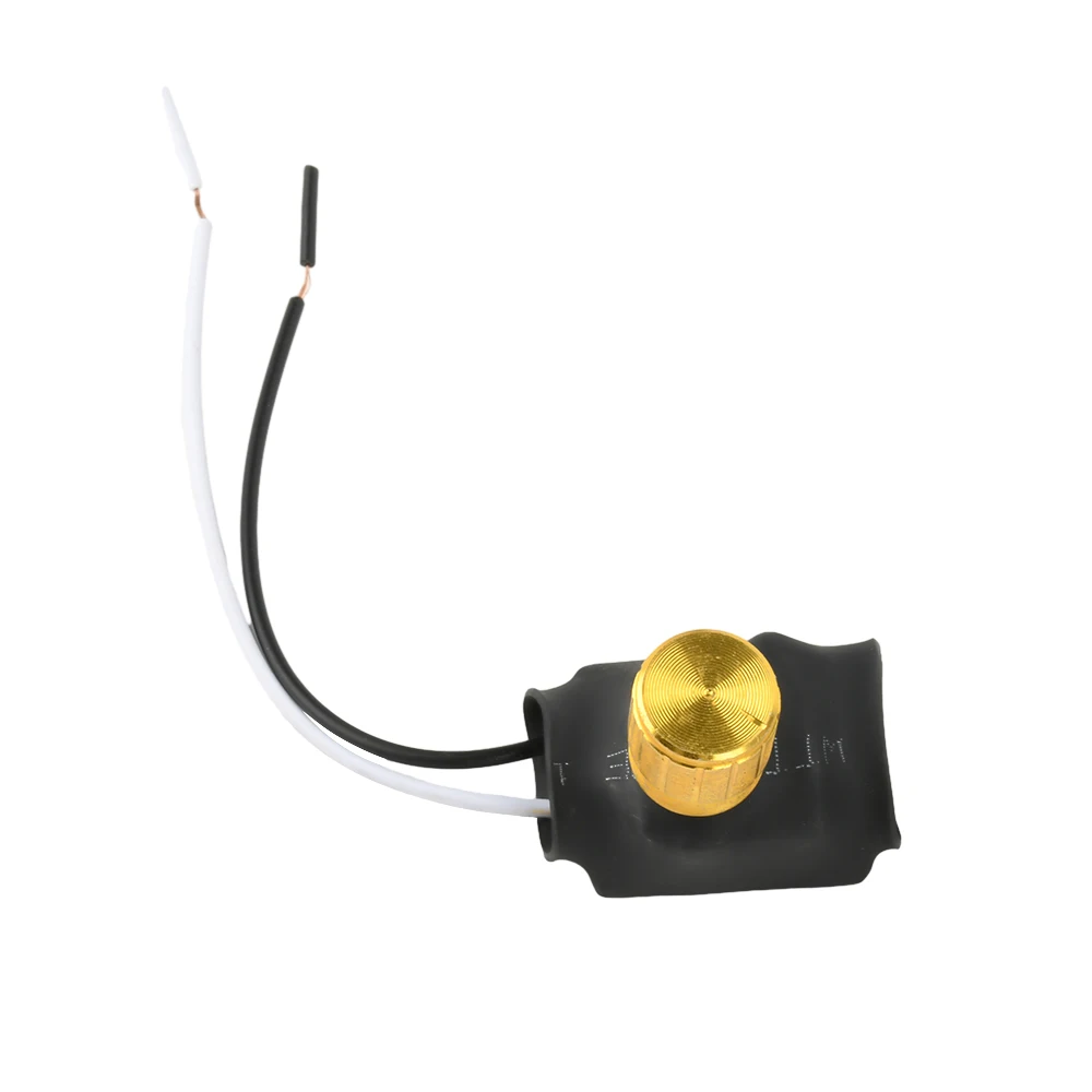 DC 175-250 V 1A/3A Gold/Silber 2-Wege 220 V Tischlampe Omnidirektionales Dimmen Drehschalter DIY Elektronik-Kit – Detail 7