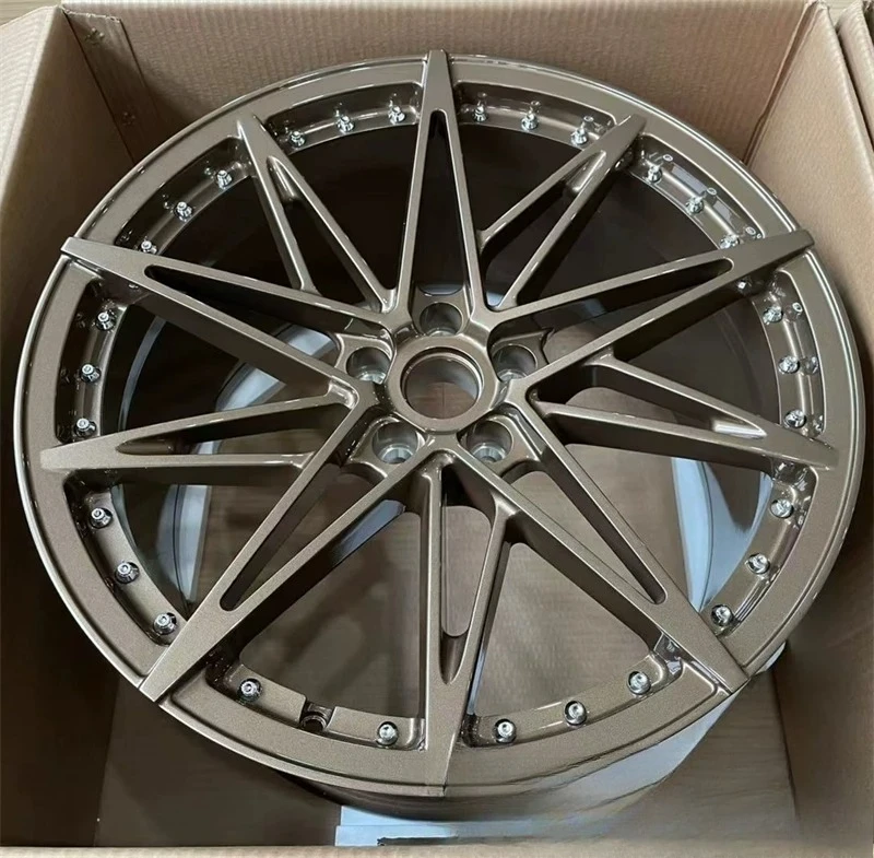 Suitable for modifying ET7/ET5/BMW 320/425/I4/Xiaopeng P7 red flag forged wheels