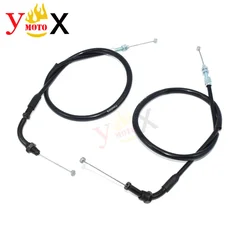 CBR 600 01-07 Motorcycle Accelerator Push/Pull Throttle Cable Wire Line For Honda CBR600 F4i 2001-2007 2002 2003 2004 2005 2006