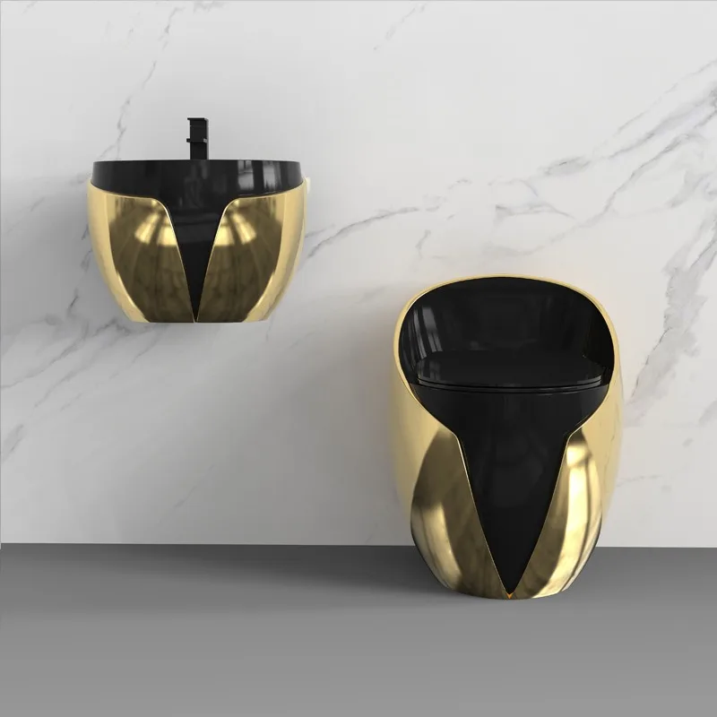 Creative personalized egg round egg-shaped toilet color toilet