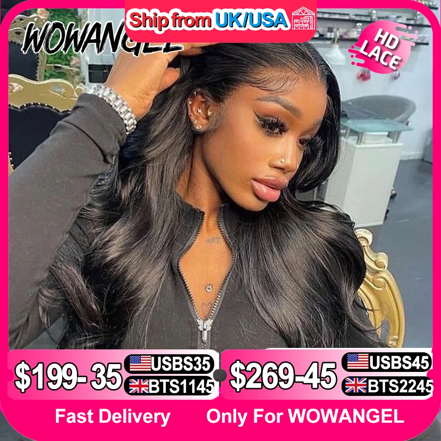 Wow Angel 250% плотность 13x6 HD Парики