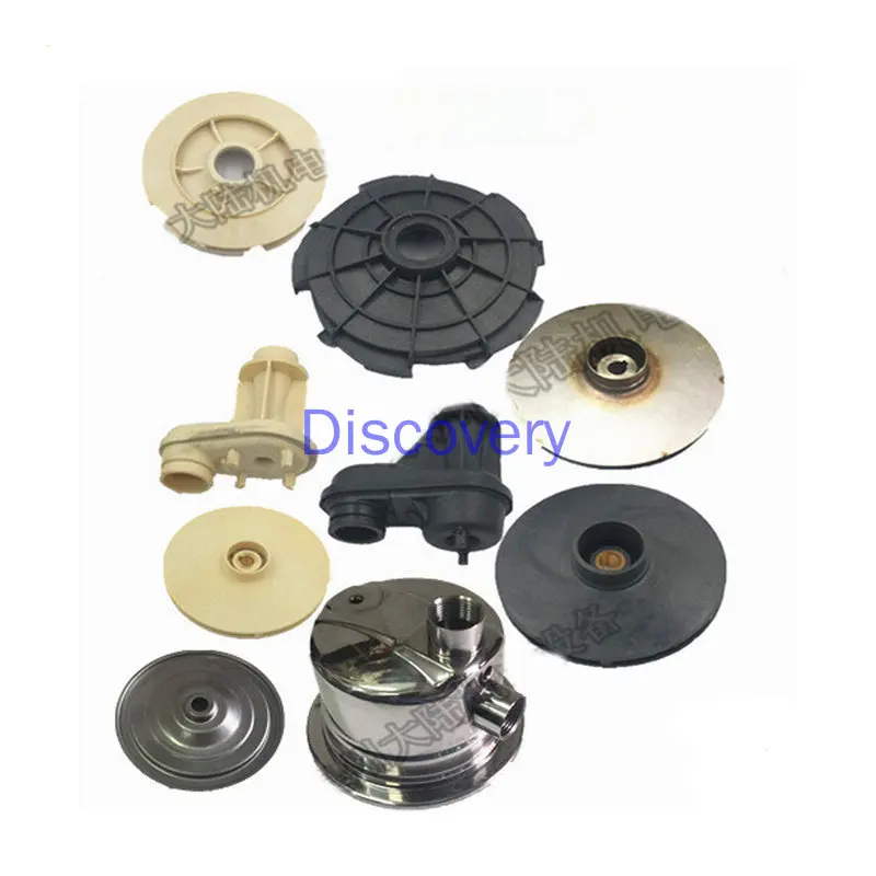 JET Pump Accessories 370-750w Stainless Steel Self-Priming Impeller Engineering Plastic Guide Vane / Tube