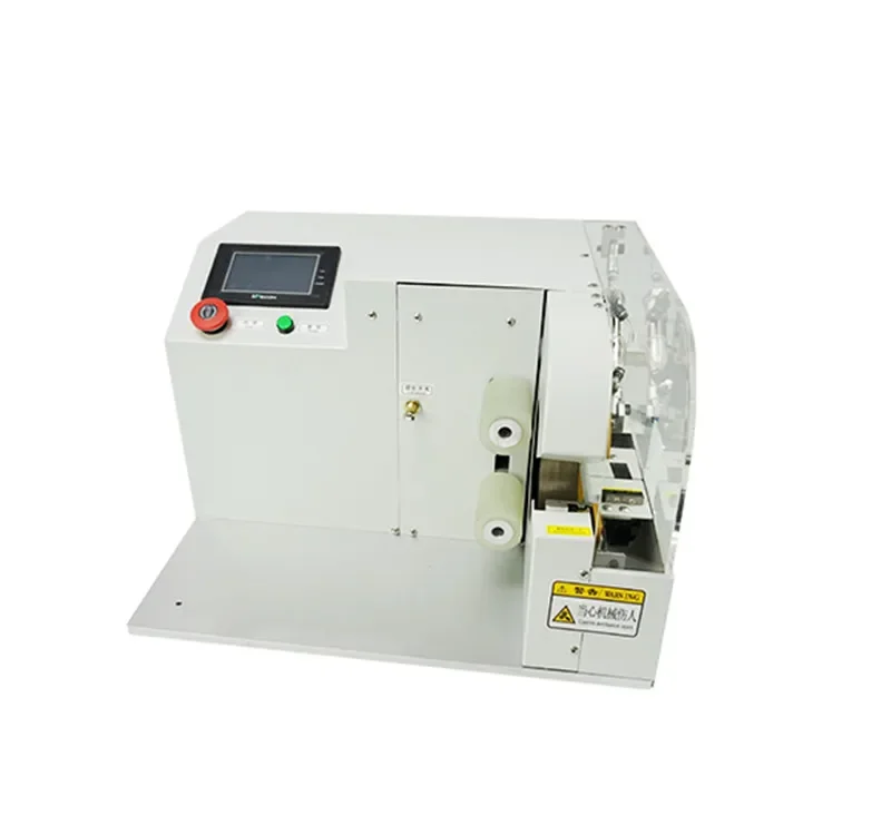 AT-3608 full automatic wire wrap tape winding machine electronic wire adhesive taping machine spiral taping machine