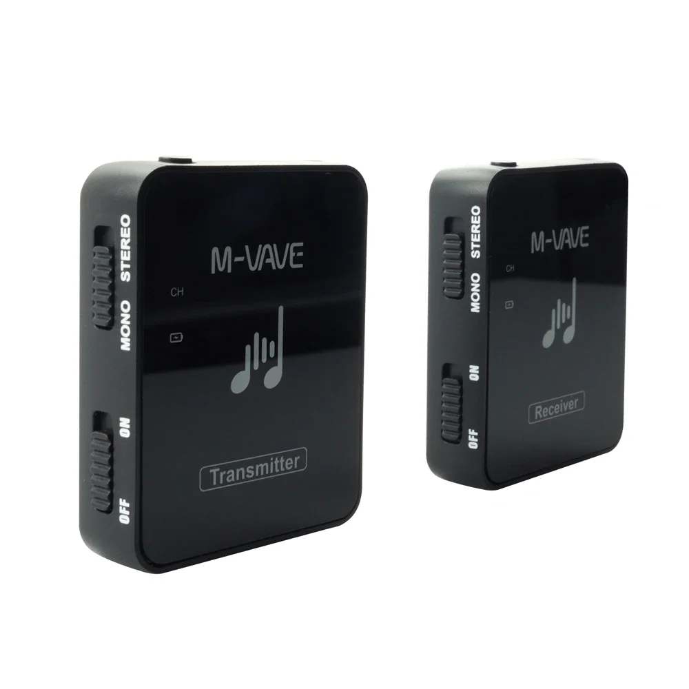 M-VAVE WP-10 M8 2.4GHz Wireless Earphone Monitor System,1pcs Rechargeable Transmitter or Receiver Support Mono/Stereo Mute