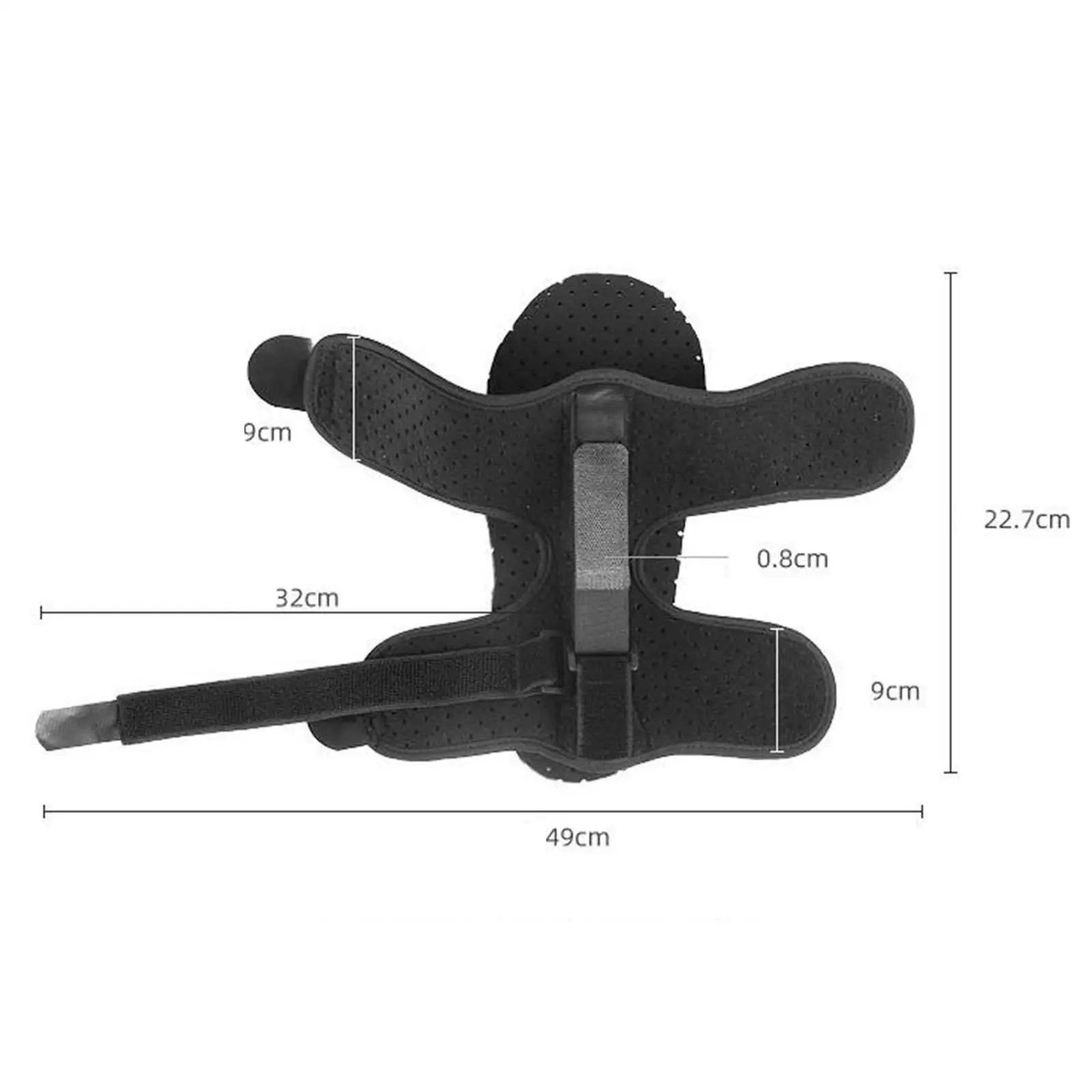 Adjustable Plantar Fasciitis Night Splint Relief for Foot Drop Breathable