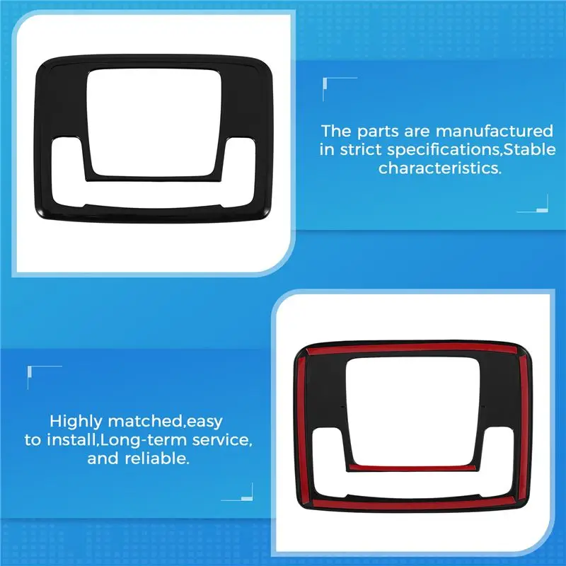 Authentic Car Interior Front Reading Light Lamp Cover Trim Sticker For Honda Vezel HR-V HRV 2021 2022